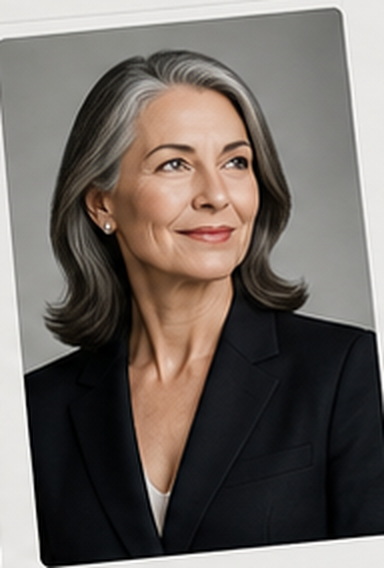 Professional portrait of Sarah Mitchell