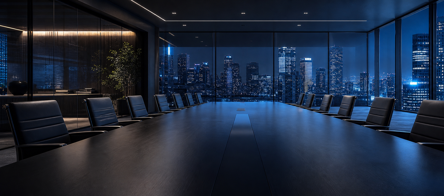 Generated boardroom background